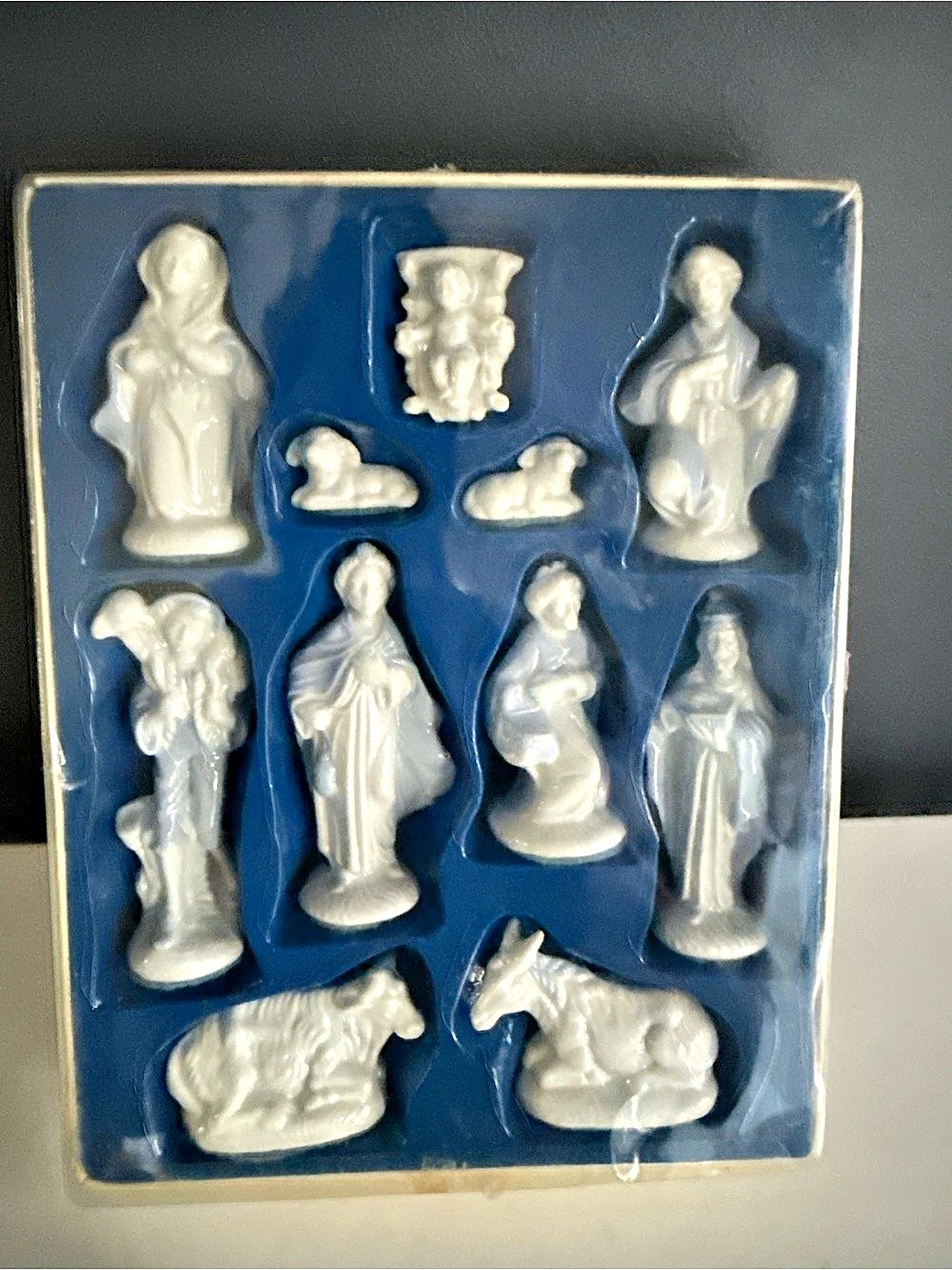 Trim-Shop Porcelain Nativity Set Holiday Decor